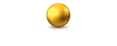 Registro de marca - Logo constructora punto dorado blanco - sin fondo